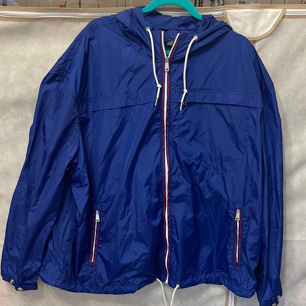 Mens Polo Ralph Lauren Nylon Blue Jacket, size 3XB, 3TG